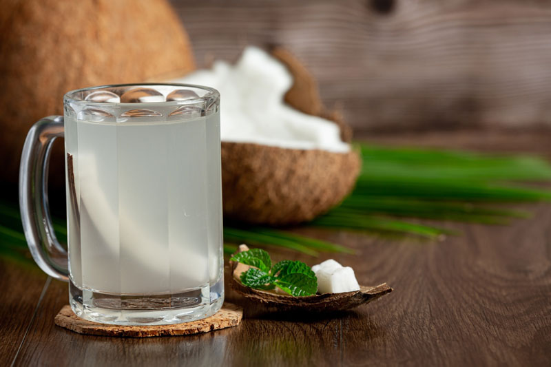 Nước dừa vừa ngon vừa có tác dụng giải nhiệt hiệu quả