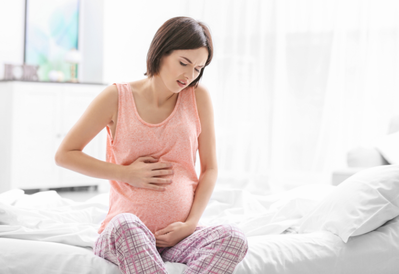 Đau bụng lâm râm khi mang thai là cảm giác đau nhẹ, âm ỉ ở vùng bụng dưới