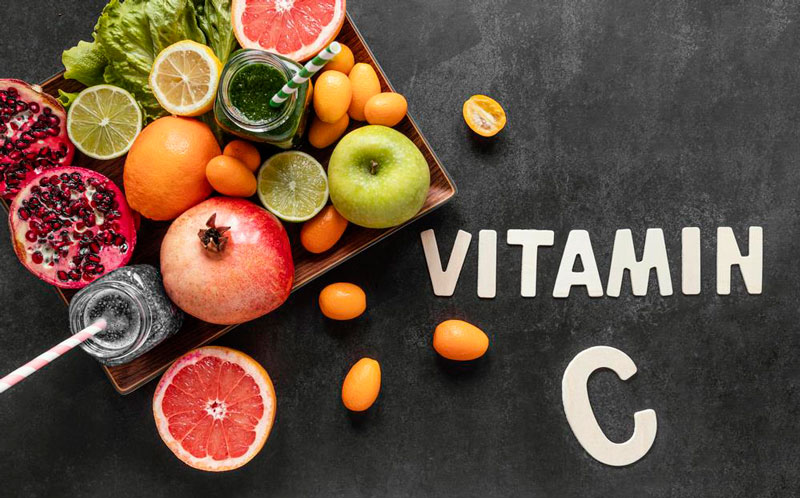 Thực phẩm giàu Vitamin C giúp thúc đẩy khả năng tổng hợp Collagen