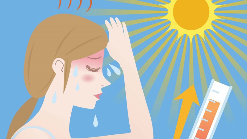 Cần gọi cấp cứu kịp thời khi có trường hợp sốc nhiệt 