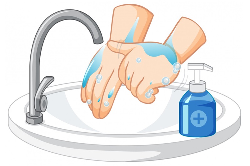 Rửa tay thường xuyên giúp dự phòng viêm màng não vô khuẩn 