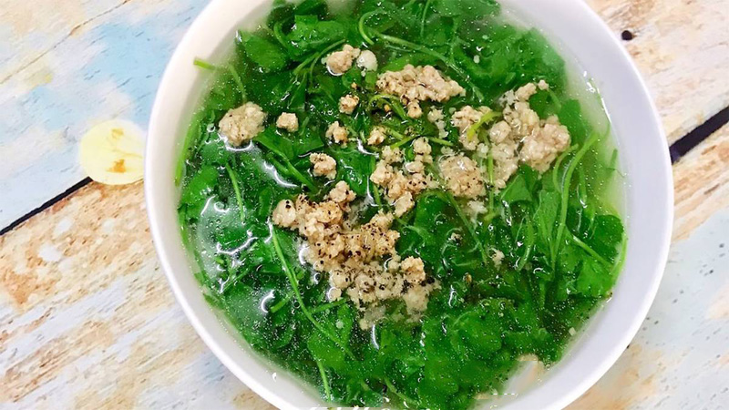 Rau má mang lại tác dụng thanh nhiệt, giải độc 