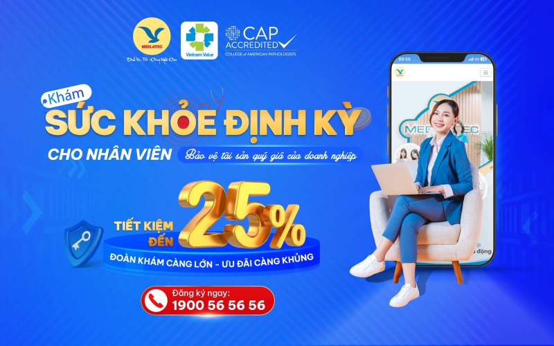 MEDLATEC dành tặng ưu đãi khám sức khỏe doanh nghiệp đặc biệt 