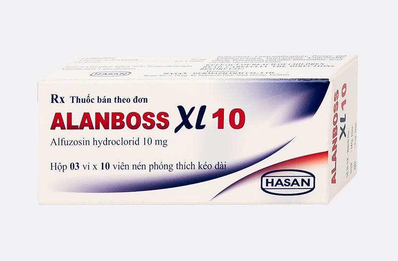 Một sản phẩm Alfuzosin bào chế theo dạng viên nén 