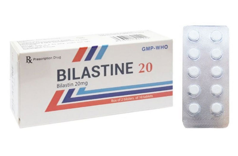Thuốc Bilastine dạng viên nén hàm lượng 20mg 