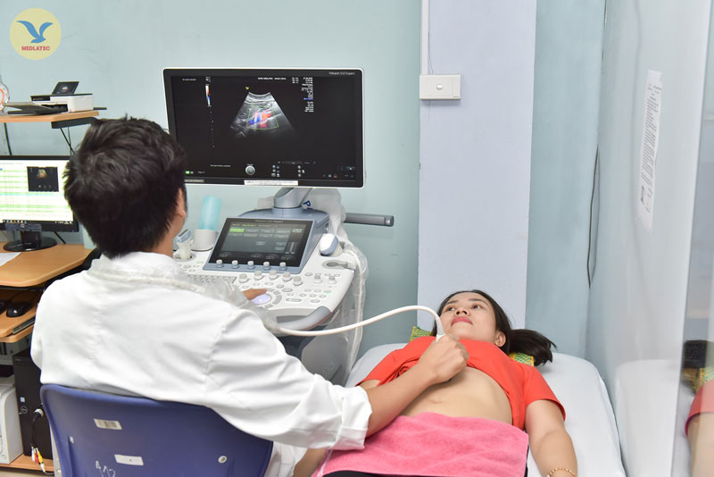 Siêu âm thai định kỳ tại MEDLATEC giúp phát hiện sớm những bất thường của thai nhi.