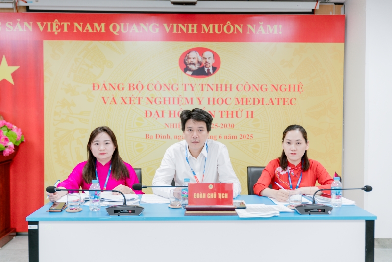 Đoàn Chủ tịch điều hành đại hội 