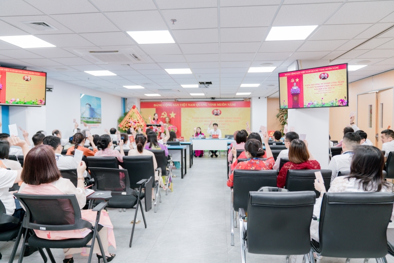 Toàn cảnh Đại hội Đảng bộ MEDLATEC nhiệm kỳ 2025 - 2030
