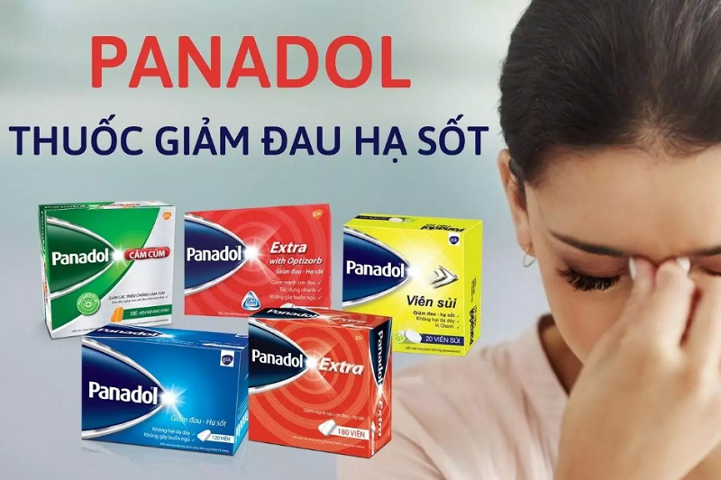 5 loại thuốc Panadol thông dụng hiện nay