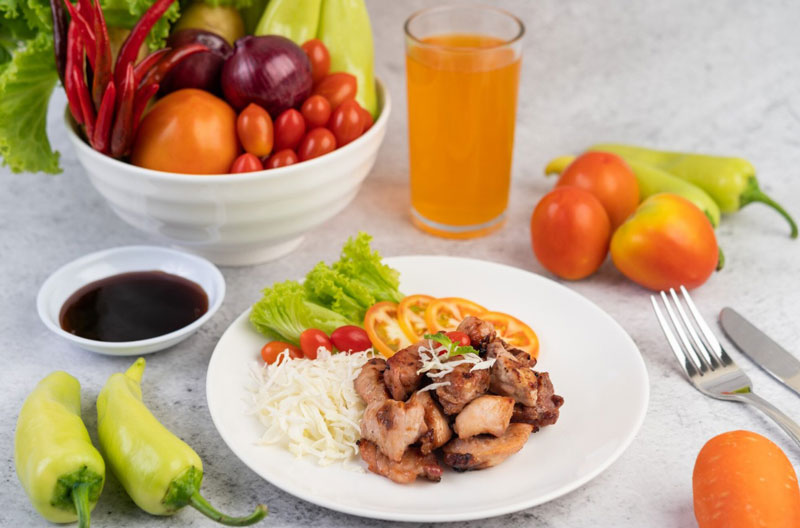 Chạy bộ kết hợp chế độ ăn khoa học là điều cần thiết