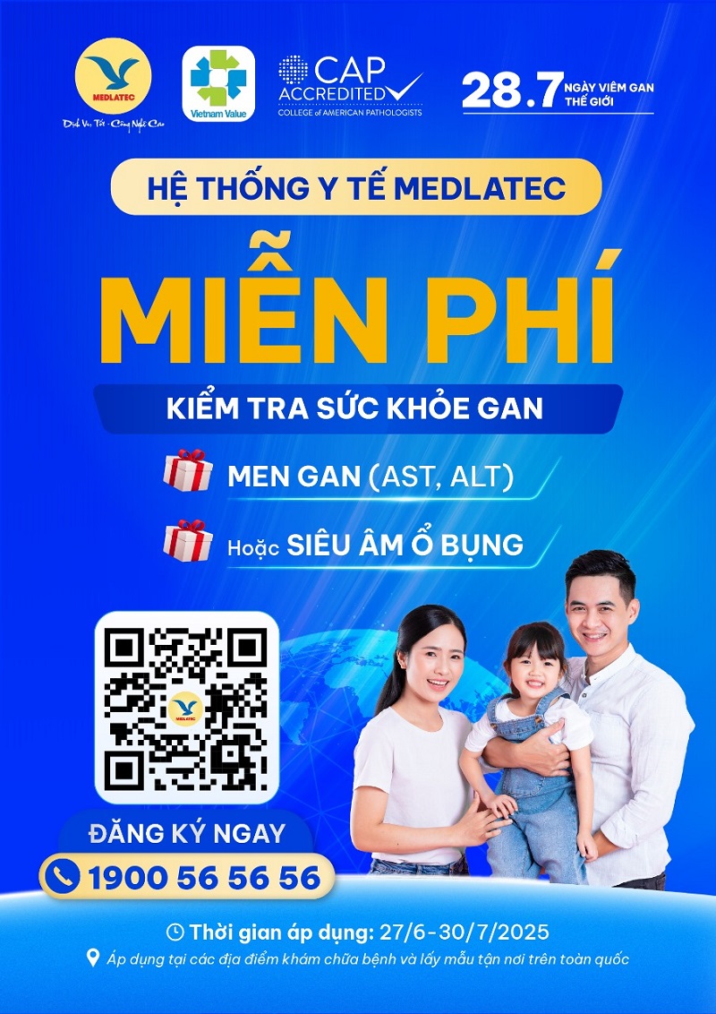 MEDLATEC miễn phí kiểm tra sức khỏe gan cho người dân 