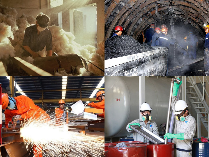 Bệnh nghề nghiệp luôn tiềm ẩn nguy cơ gây hại sức khỏe cho công nhân làm việc trong các nhà máy, xí nghiệp