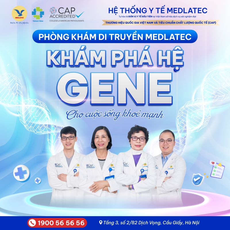 MEDLATEC là đơn vị uy tín hàng đầu trong lĩnh vực phân tích và xét nghiệm di truyền y học 