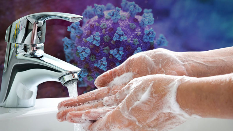 Rửa tay thường xuyên bằng xà phòng để phòng bệnh tay chân miệng