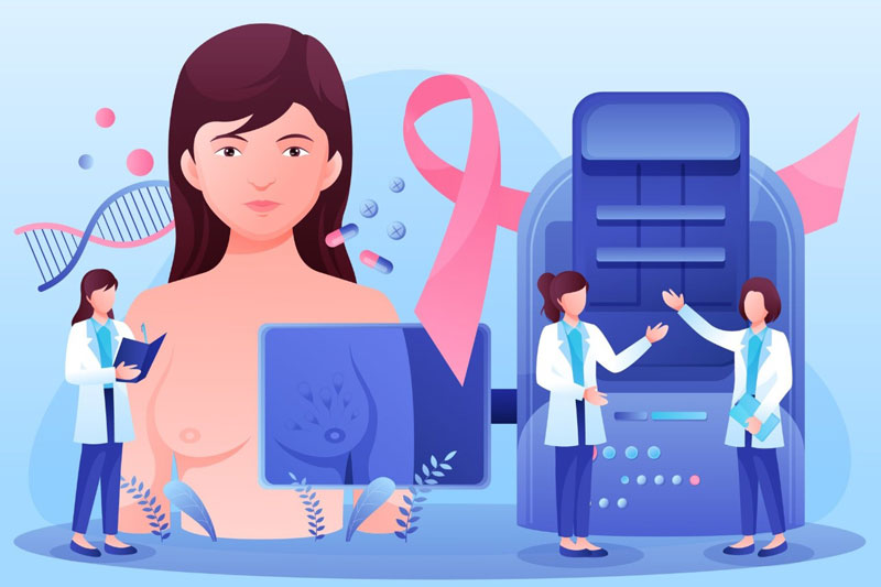 Bạn nên nhanh chóng đến viện thăm khám khi nhận thấy điều khác thường ở vú