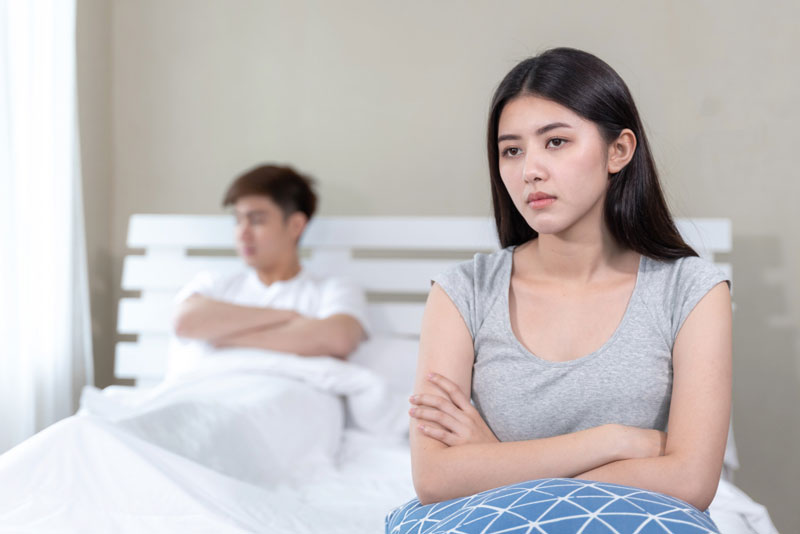Nếu bạn tình nam không hợp tác điều trị, viêm phụ khoa vẫn có nguy cơ tái phát