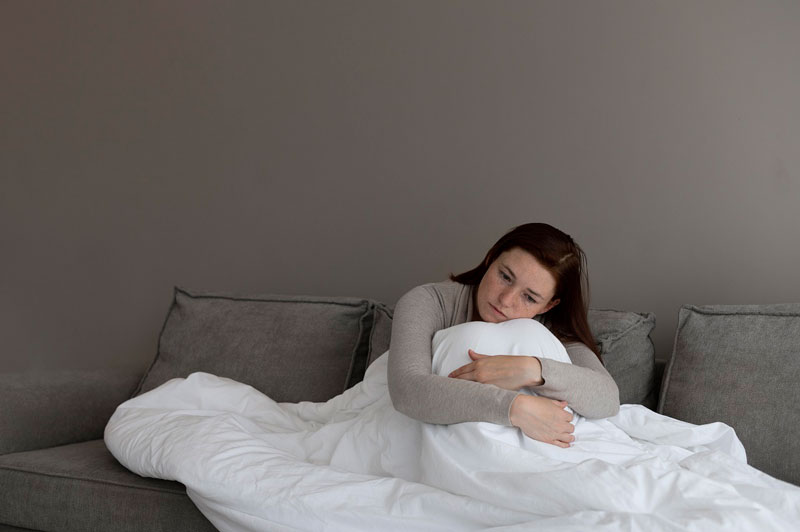 Mẹ bầu mất ngủ 3 tháng đầu do tâm lý căng thẳng