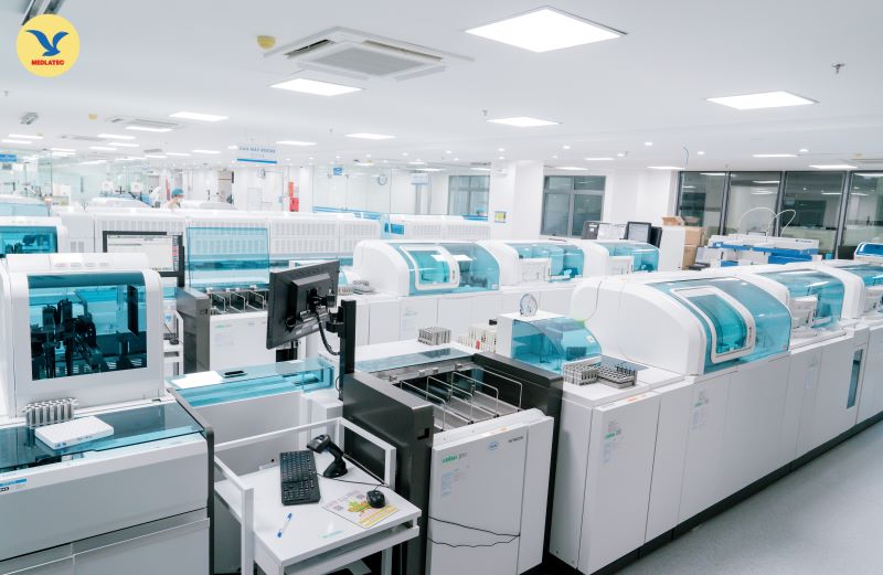 Cơ sở vật chất hiện đại được đầu tư tại Trung tâm Xét nghiệm MEDLATEC