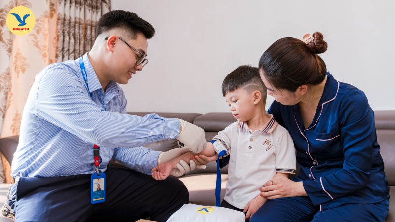 Xét nghiệm vi chất giúp xác định chính xác tình trạng thiếu kẽm của trẻ và có hướng bổ sung phù hợp 