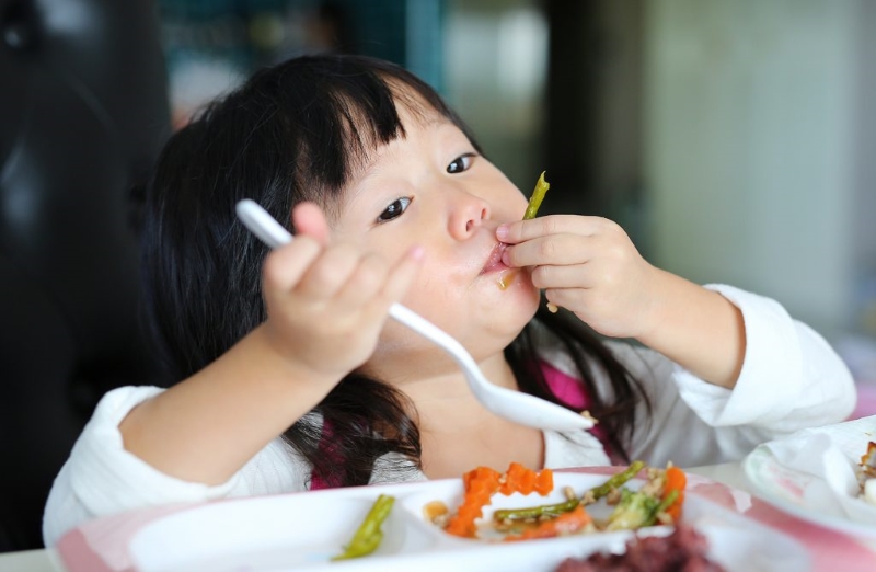Trẻ có đủ khả năng ăn thô hoàn toàn không gây ảnh hưởng đến dạ dày 