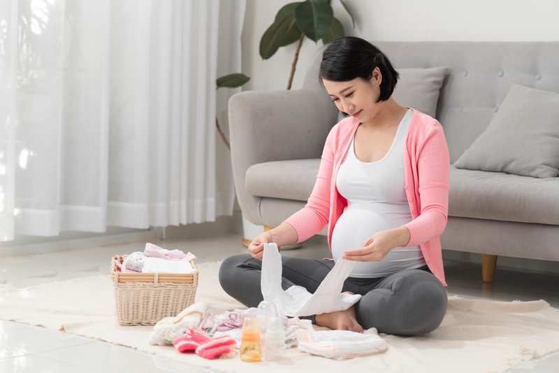 Mẹ cần chuẩn bị sẵn sàng đồ đi sinh từ tuần thứ 36 trở đi 