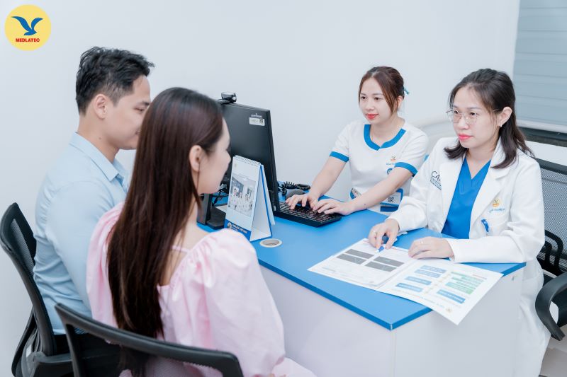 Khám sức khỏe tiền hôn nhân - tiền mang thai tại MEDLATEC (Ảnh minh họa) 