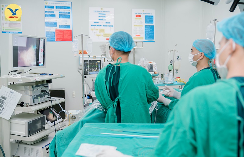 Phòng phẫu thuật hiện đại, đảm bảo vô khuẩn tại Bệnh viện Đa khoa MEDLATEC 