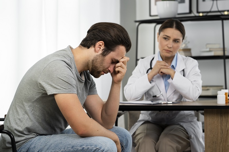 Trường hợp yếu sinh lý gây nên vấn đề nghiêm trọng về tâm lý, nam giới nên trị liệu cùng chuyên gia tâm lý