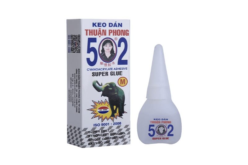 Khi dùng keo 502 cần thận trọng để tránh tình huống nguy hiểm