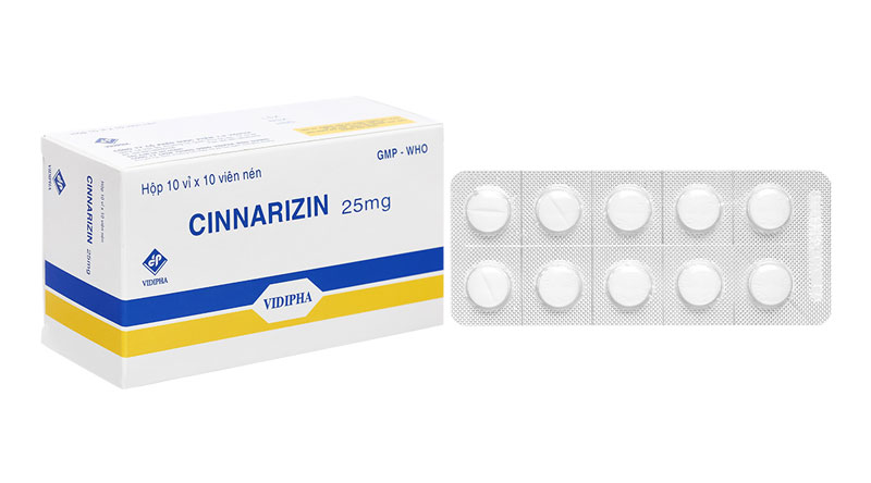 Cinnarizine là một loại thuốc kháng histamin H1 
