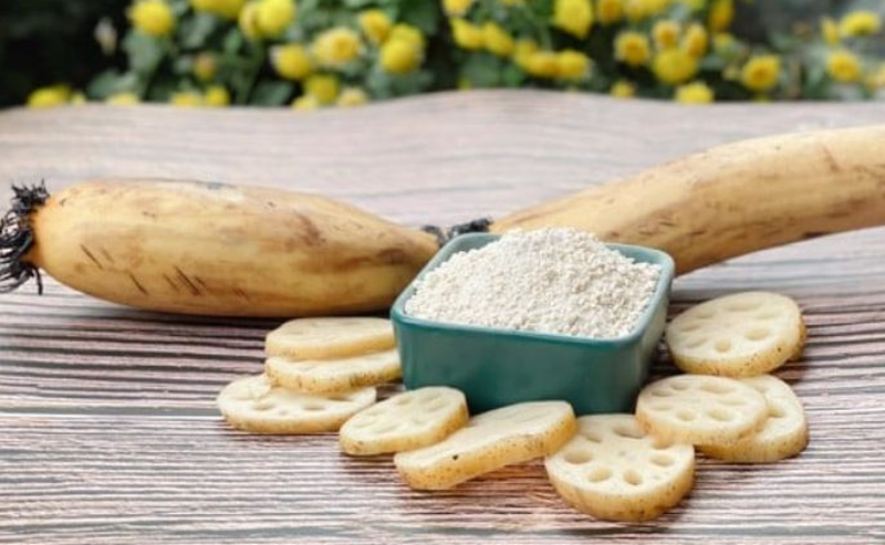 Tinh bột củ sen giúp thanh nhiệt, giải độc cơ thể hiệu quả 