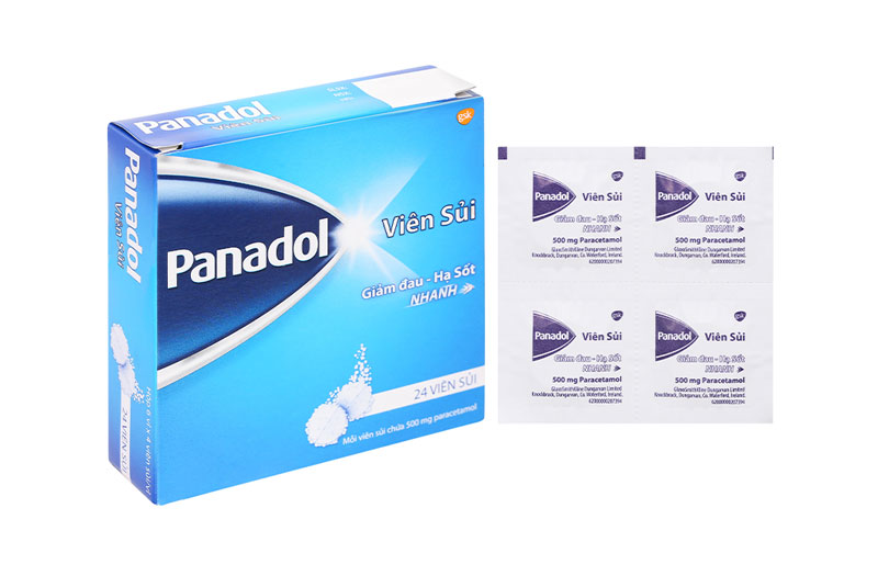 Thuốc giảm đau Panadol dạng viên sủi 