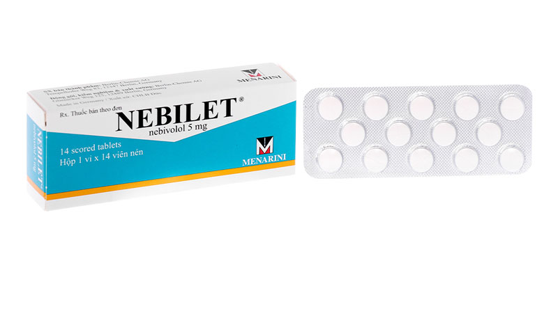 Thuốc Nebilet 5mg giúp kiểm soát huyết áp 