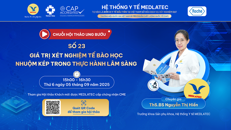 ThS.BS Nguyễn Thị Hiền trình bày giá trị của xét nghiệm tế bào học nhuộm kép trong thực hành lâm sàng chẩn đoán và điều trị ung thư cổ tử cung