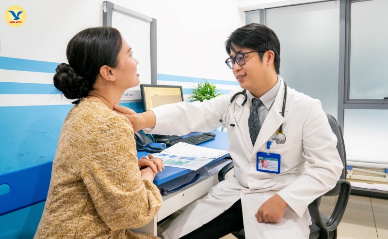 Người dân cần chủ động đi khám nếu phát hiện các bất thường ở vùng cổ 