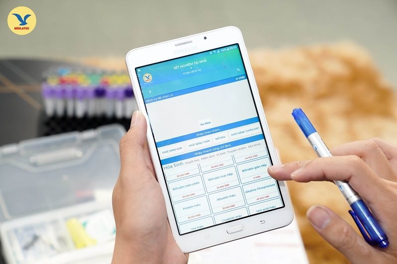 Khách hàng có thể nhận kết quả xét nghiệm tại đa kênh theo nhu cầu 