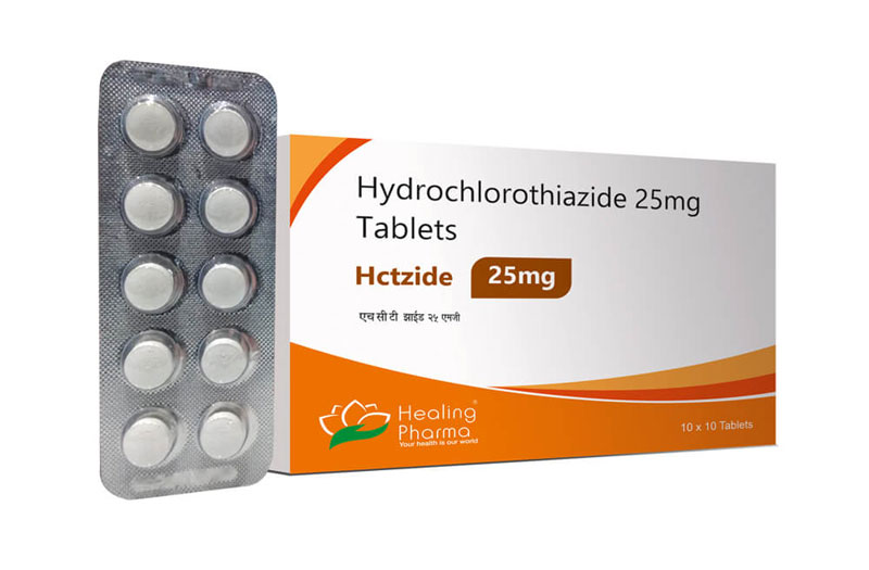 Hydrochlorothiazide dạng viên nén 25mg