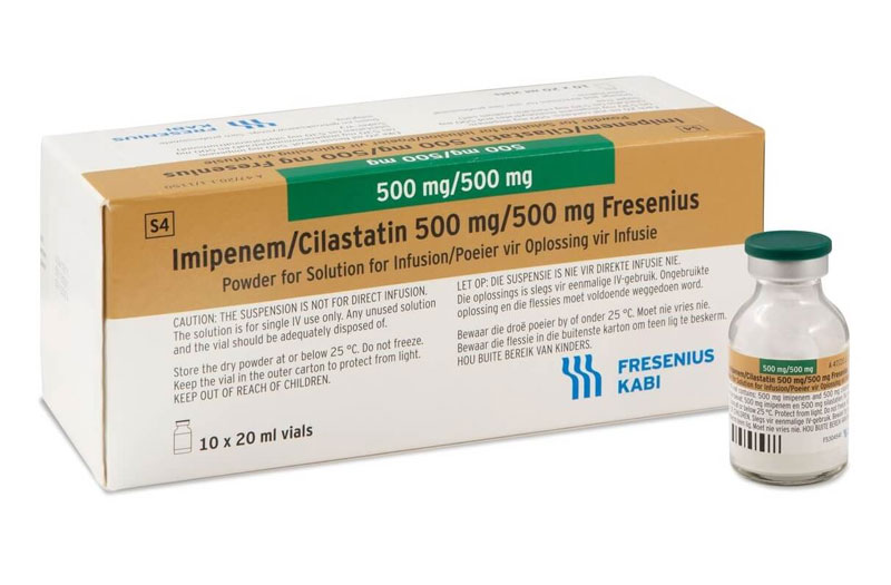 Imipenem dạng bột pha tiêm