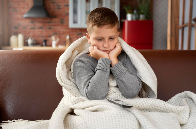 Câu trả lời cho thắc mắc cúm A ở trẻ em sốt bao lâu là từ 2 - 4 ngày