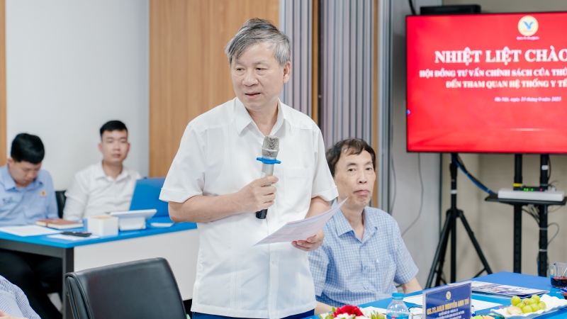 GS.TS.AHLĐ Nguyễn Anh đưa ra ý kiến kết luận  