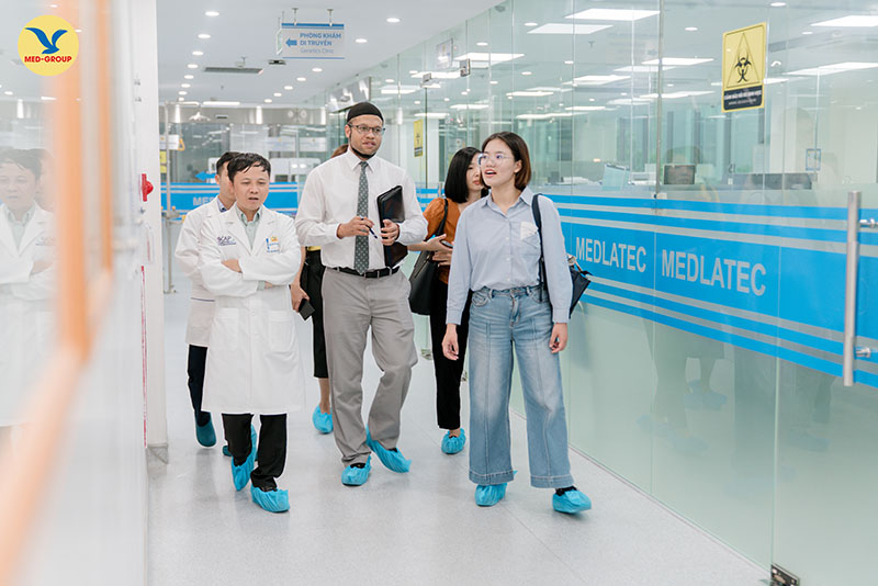 Chuyến tham quan mở ra tiềm năng hợp tác quốc tế giữa hai đơn vị trong lĩnh vực xét nghiệm y khoa 