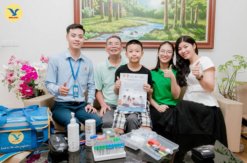 MEDLATEC - đơn vị tiên phong phát triển dịch vụ lấy mẫu xét nghiệm tận nơi tại Việt Nam 