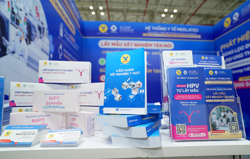 Một số sản phẩm được trưng bày tại gian hàng