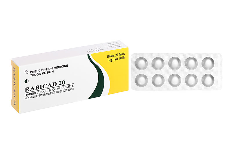 Thuốc Rabicad 20mg dạng viên nén 