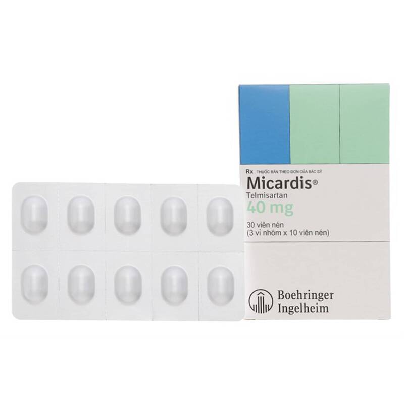 Micardis có vai trò chính trong việc hạ và kiểm soát huyết áp ở những bệnh nhân bị tăng huyết áp