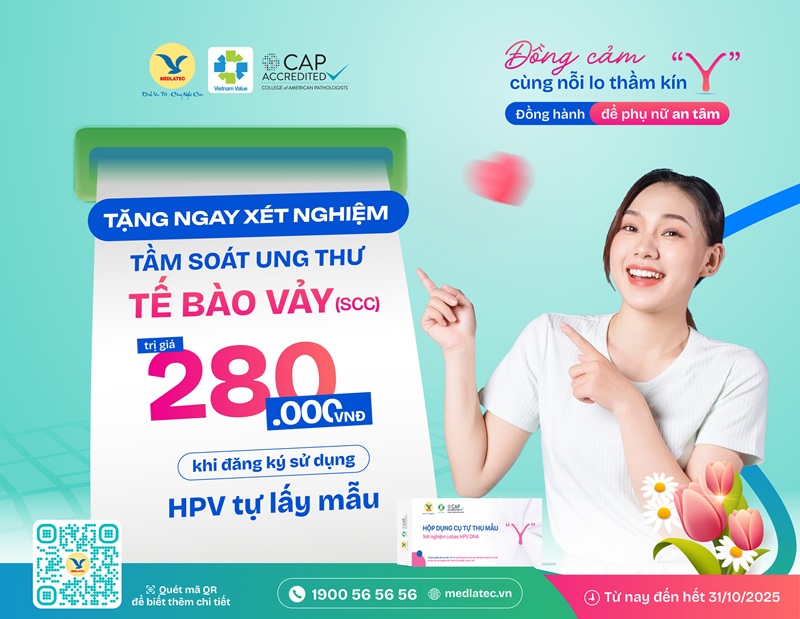 Món quà sức khỏe thay lời tri ân MEDLATEC gửi đến phái đẹp nhân ngày Phụ nữ Việt Nam 
