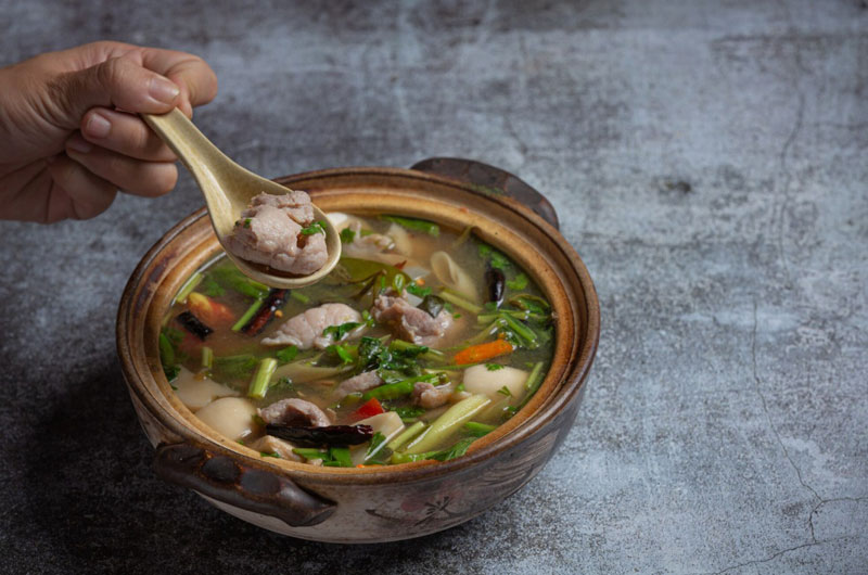 Các món hầm giúp làm ấm cơ thể