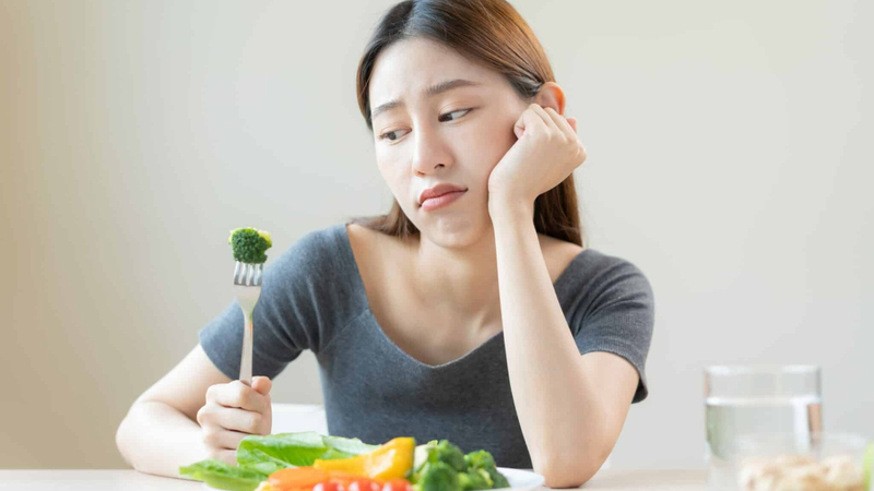Chán ăn là một trong những dấu hiệu cho thấy cơ thể thiếu kẽm 