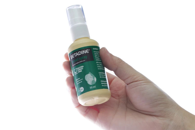Betadine Throat Spray là sản phẩm của Công ty Mundipharma Pharmaceuticals Ltd