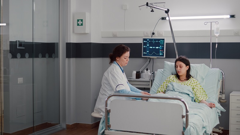 Bệnh nhân được điều trị sau khi có kết quả phân độ xuất huyết tiêu hóa
